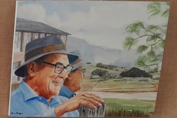 People's Choice award in the 2024 Dungog Archies went to Rene Brager's portrait